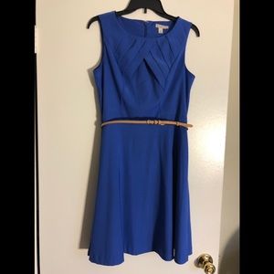 Periwinkle Blue A-Line Dress